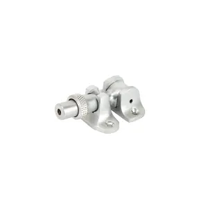 Sash Heritage Brighton Acorn Fastener (Locking) - Satin Chrome