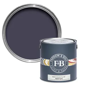 Farrow & Ball Dead Flat Mixed Colour 225 Bible Black 750ml