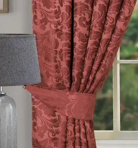 Home Curtains Buckingham Tiebacks Terracotta (PAIR)