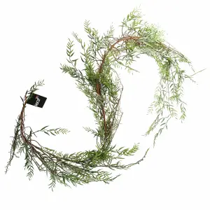 200cm Artificial Garland Trailing Hanging Willow Plant Realistic