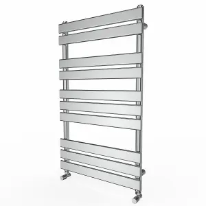 Right Radiators 1000x600 mm Designer Flat Panel Heated Towel Rail Radiator Bathroom Warmer Heating Chrome