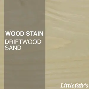 Littlefair's - Indoor & Outdoor Wood Stain - Driftwood Sand - 20 LTR