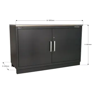 Sealey Modular Floor Cabinet 2 Door 1550mm Heavy-Duty APMS02