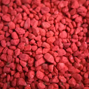 2.5kg Red Coloured Plant Pot Garden Gravel - Premium Garden Stones for Decoration