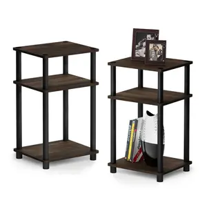 Colwyn 2 Piece Side Table Set Columbia Walnut