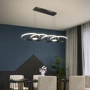 Modern LED Pendant Light Modern Pendant Black Chandeliers Hanging Lights