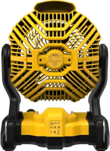 Dewalt DCE512N 18v XR Cordless Portable Job Site Fan Pivot 2.0Ah Batt & Charger