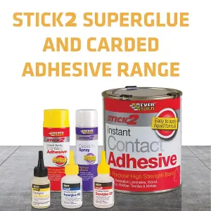 Everbuild Industrial Glue General Purpose 20g (Pack Of 3)