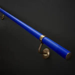 Rothley Deep Blue Stair Hand Rail Kit 2.4M