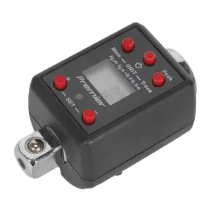 Sealey 1/2" Square Drive Digital Torque Adaptor With LCD Display 40-200Nm STW290