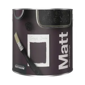 Rust-Oleum Washable Matt Wall Paint - Grape Soda 2.5L