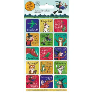 Room On The Broom Sparkle Reward Stickers Multicoloured (One Size)