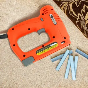 Tacwise 1702 Hobby 53-13EL Electric Staple Brad Nail Gun 5000 Staples 2000 Nails