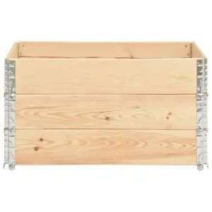 Berkfield Raised Beds 3 pcs 50x100 cm Solid Pine Wood (310053)