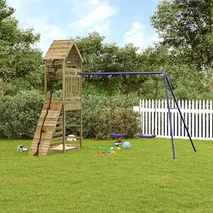 Berkfield Outdoor Playset Impregnated Wood Pine