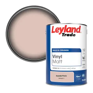 Leyland Trade Vinyl Matt Walls & Ceilings Emulsion Paint Seaside Picnic (PPG1067-3) 5L