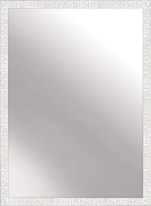 nielsen Banks Mosaic Design Wall Mirror Bathroom Mirror Living Room Mirror - White - 50 x 70cm