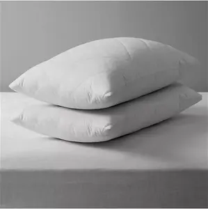 John Lewis ANYDAY Quilted Microfibre Standard Pillow Protector, Pair