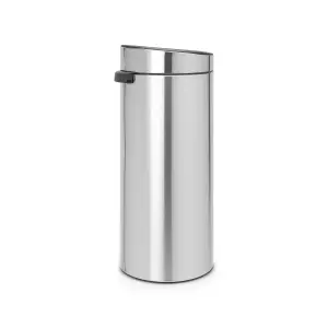 Brabantia Touch Tall Stainless steel effect Metal Bin - 30L Freestanding