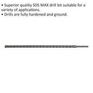 High-Performance 32 x 920mm SDS Max Drill Bit for Masonry Applications