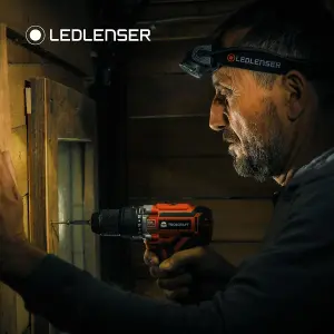 Ledlenser H8R Special Edition Rechargable 700 Lumen LED Head Torch for Plumbers Electricians and DIY