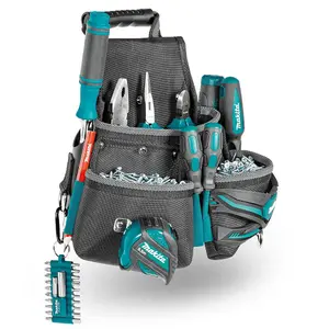 Makita E-05147 3 Pocket Screw Nails Fixings Tool Belt Holder Pouch Strap System