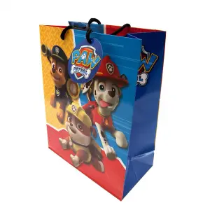 Paw Patrol Characters Gift Bag Multicoloured (33cm x 26cm)