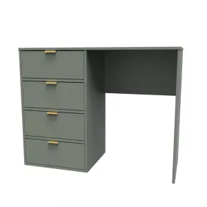 Madrid 4 Drawer Vanity in Reed Green (Ready Assembled)