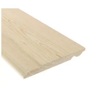 PACK OF 10 (Total 10 Units)- 20.5mm MT Redwood Torus/Ovolo Skirting 25mm x 175mm (act size 20.5mm x 169mm)x 3600mm