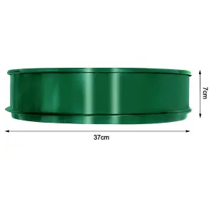 Garden Sieve Soil Sieve Metal Large Riddle Garden Riddle - Ideal Gardening Tool, Soil Sifter and Compost Filter 6mm 1/4 I