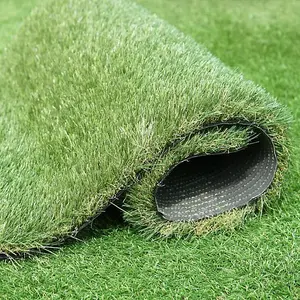 Luxury Green 40mm Super Soft Outdoor Artificial Grass, Perfect Grass For Kids & Pets-17m(55'9") X 4m(13'1")-68m²