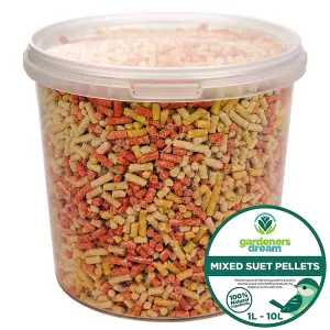 Mixed Suet Pellets Wild Bird Food (10L)