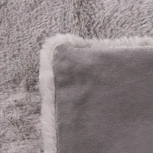 Blanket CHAAB 200 x 220 cm Light Grey