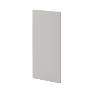 GoodHome Stevia Matt Pewter grey slab Standard End panel (H)720mm (W)320mm