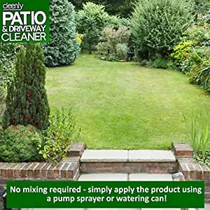 Cleenly Patio & Driveway Cleaner 15L - Remove Stains, Dirt and Grime - Use on Block Paving, Steps, Paths, Concrete