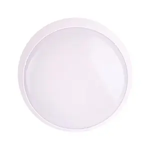 Fern Howard LED Wall Light or Ceiling Light Flush Fitted 325mm Round Icebreaker Microwave Sensor Bulkhead 1900lm IP44