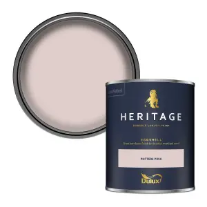 Dulux Trade Heritage Potters Pink Eggshell Wall paint, 750ml