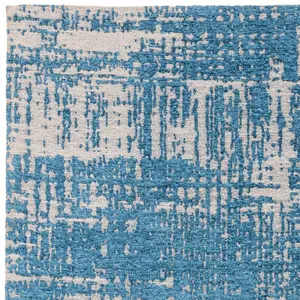 Beau Denim Blue Rug Rug 160x230cm for the