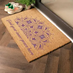 Find Your Inner Peace Doormat (90 x 60cm)