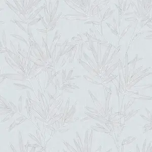 SK Filson Grey Leaves Wallpaper