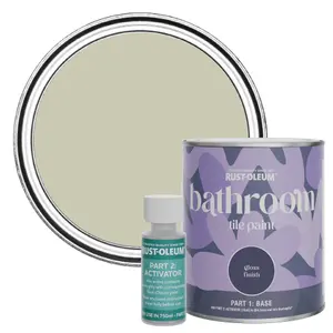 Rust-Oleum Half Light Gloss Bathroom Tile Paint 750ml