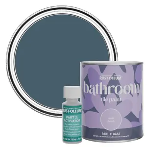 Rust-Oleum Blueprint Matt Bathroom Tile Paint 750ml