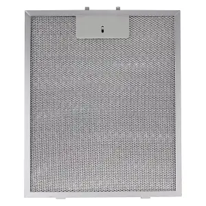 SPARES2GO Metal Grease Filter compatible with Logik Cooker Hood Extractor Vent Fan 320 x 260mm 2 x Filters