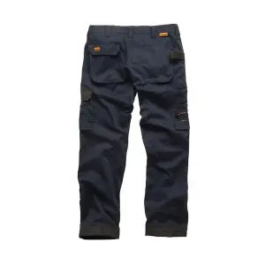 Scruffs Worker Multi Pocket Work Trousers Navy Trade - 30R