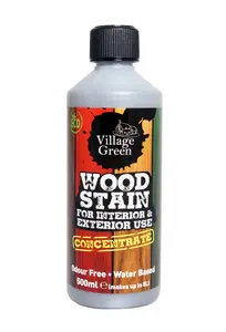 Village Green Wood Stain Concentrate - Water Based, Eco Friendly, Premium Quality (Pale Rose, 5L)