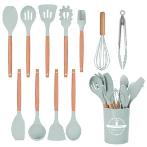 Yaheetech 12 Piece Cooking Utensil Set Green