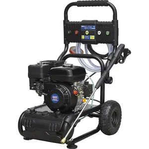 Petrol Powered Pressure Washer - 6.5hp Engine - 220bar - Self Priming Pump