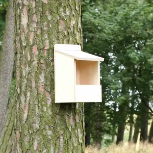 Bird Box Kit with 32mm Hole - Plywood - L15 x W13 x H23 cm