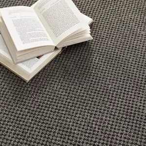 Origins Sisal Rug Dark Grey with Grey Border 160CM x 230CM