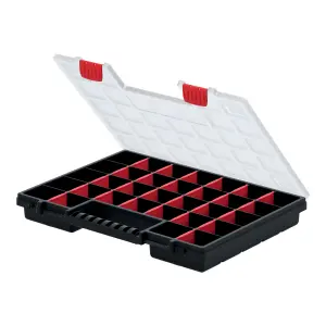 Performance Power Black Organiser with 30 compartments